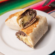 Burrito - Black Refried Beans
